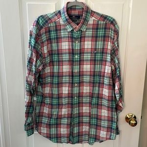 Vineyard Vines Whale Shirt Casual Button Down